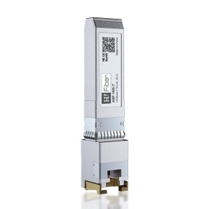 H!Fiber 10Gb SFP+ RJ45 ट्रांसीवर, 10Gbase-T SFP+ ईथरनेट मॉड्यूल 10G/5G/2.5G/1.25G सपोर्ट करता है, Cisco SFP-10G-TS, Ubiquiti UF-RJ45-10G, UniFi, Meraki,MikroTik,Supermicro और अन्य के साथ कम्पैटिबल, 30m