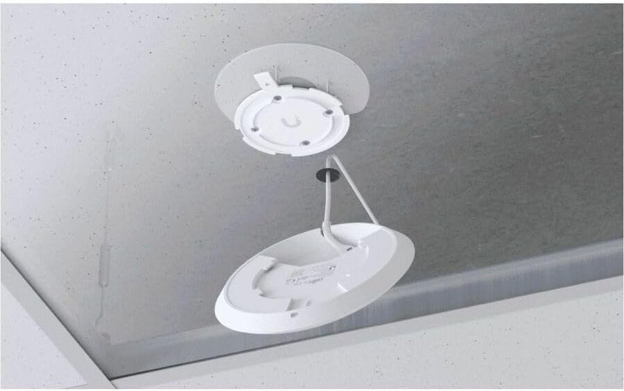 Ubiquiti U6+ डुअल बैंड IEEE 802.11 a/b/g/n/ac/ax 3 Gbit/s वायरलेस एक्सेस प्वाइंट